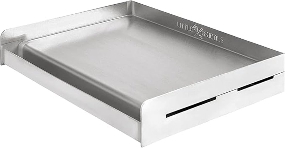 stainless steel universal griddle