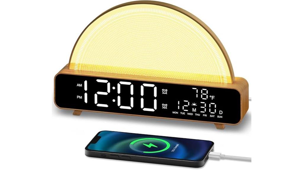sunrise wake light sounds