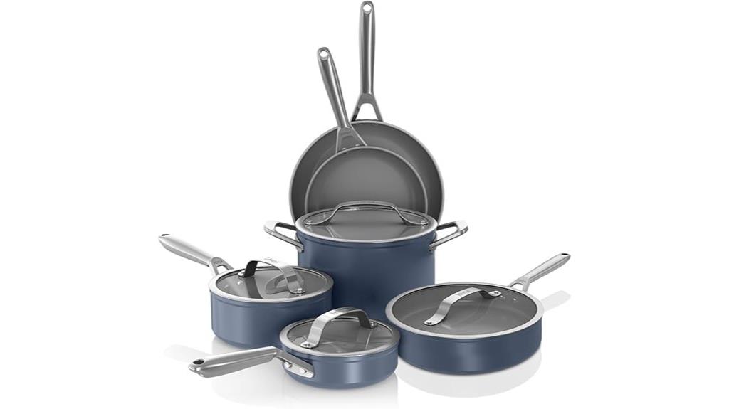 ten piece ninja cookware