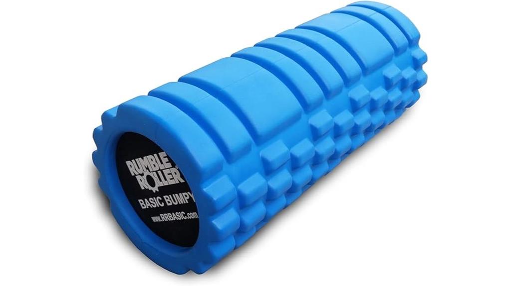 textured foam roller for muscle relief