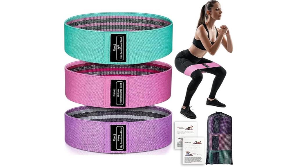 three piece resistance bands