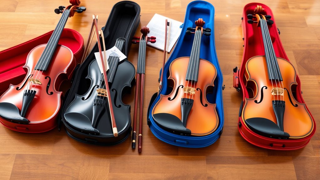 top beginner violin kits