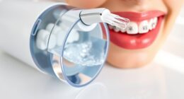 top braces water flossers