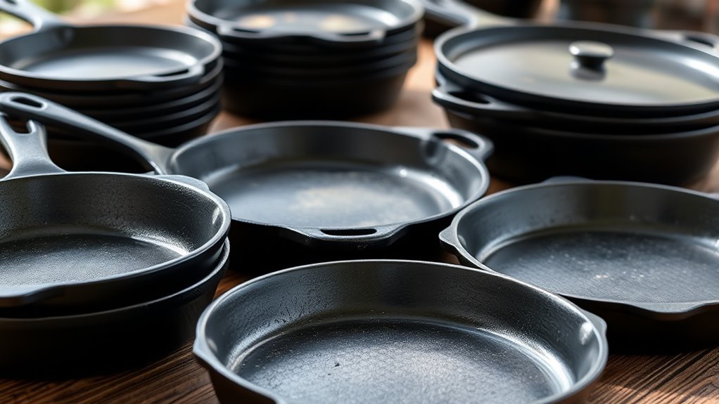 top cast iron pan sets