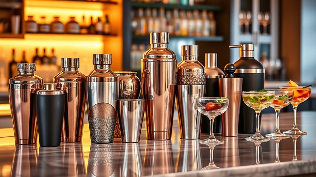 top cocktail shaker sets