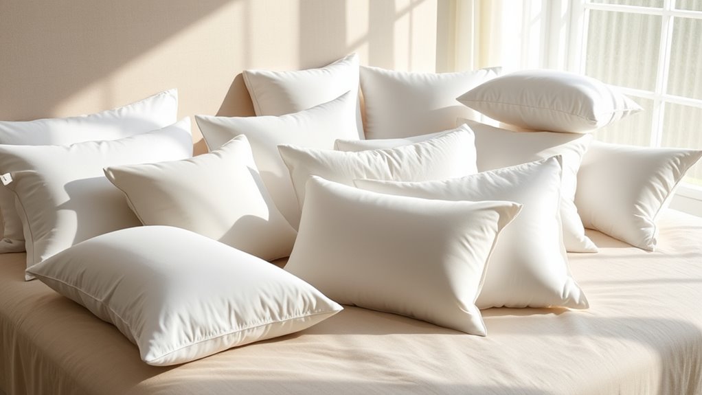 top gel memory foam pillows