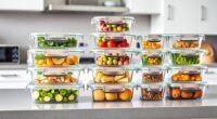 top glass food storage options
