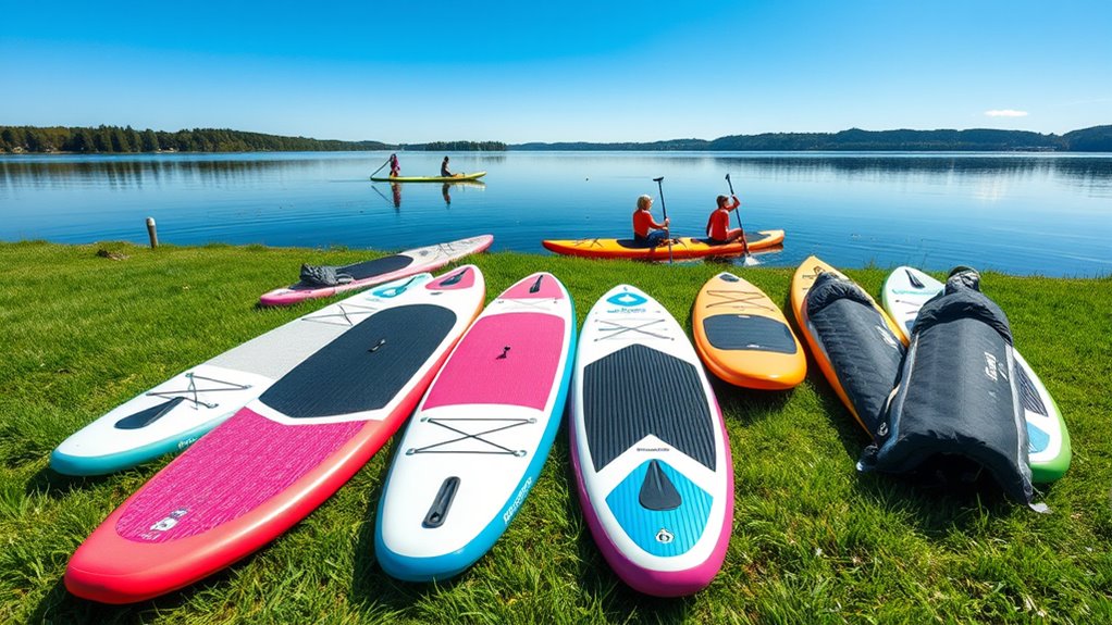 top inflatable paddle boards