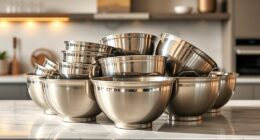 top stainless steel mixing bowls