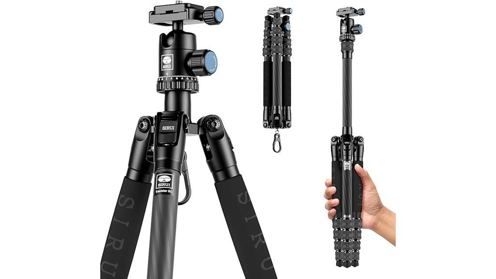 travel tripod with panorama head