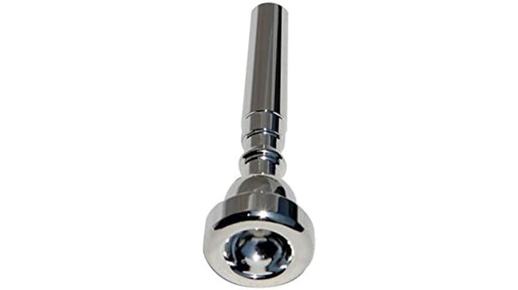 trumpet mouthpiece size
