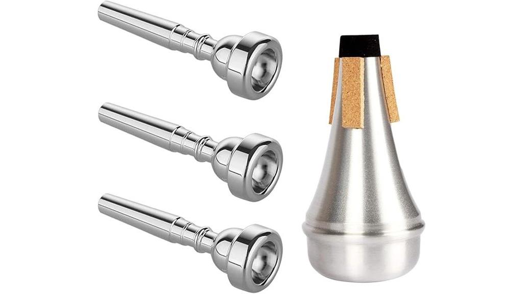 trumpet mouthpieces and mute