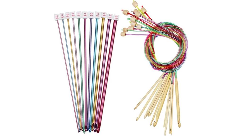 tunisian crochet hook set