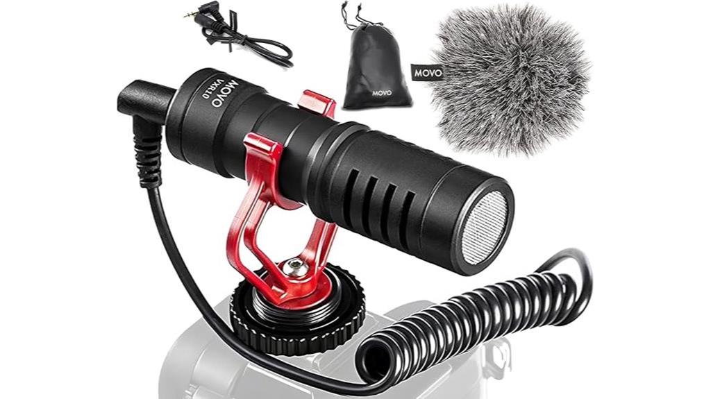 universal shotgun microphone for cameras