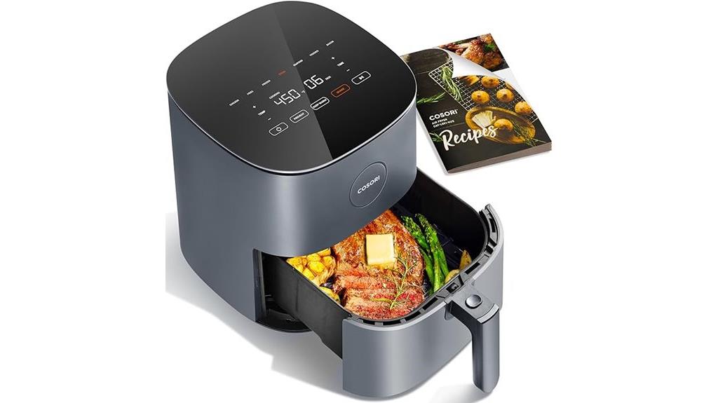 versatile 5qt compact fryer