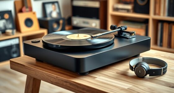 vintage bluetooth record players