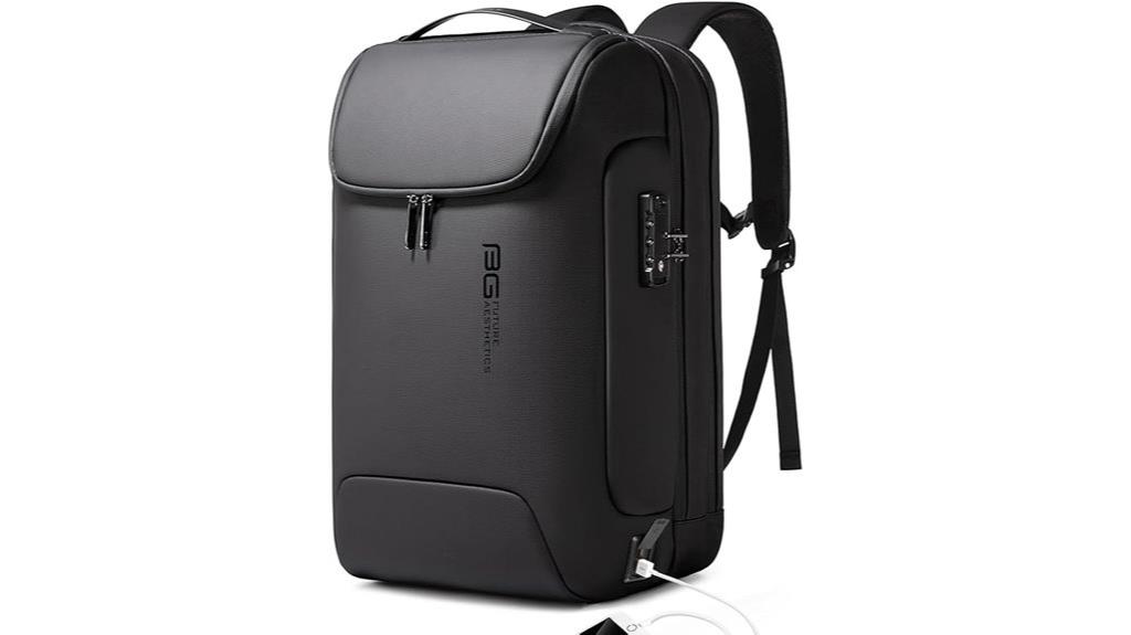 waterproof anti theft laptop backpack