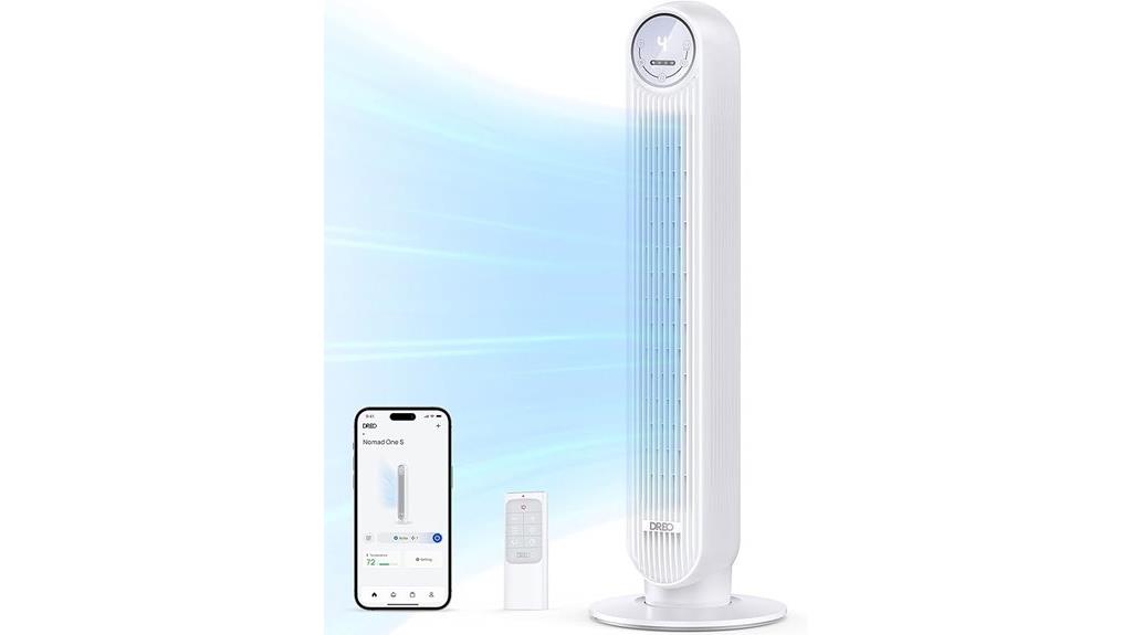 wifi controlled bedroom fan