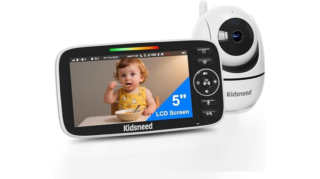 wireless baby monitor with screen