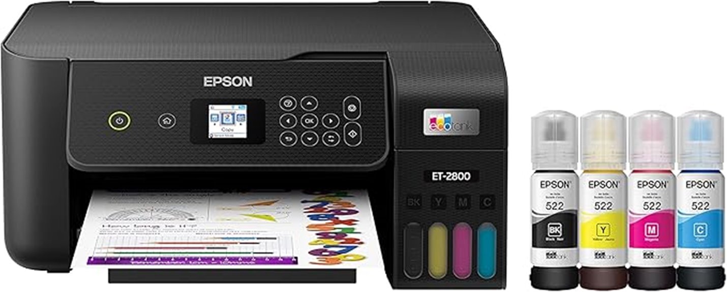 wireless color inkjet printer