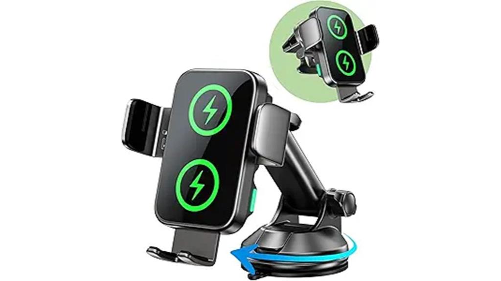 wireless dual coil car charger