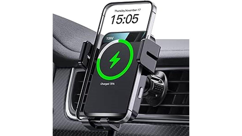 wireless fast charging mount
