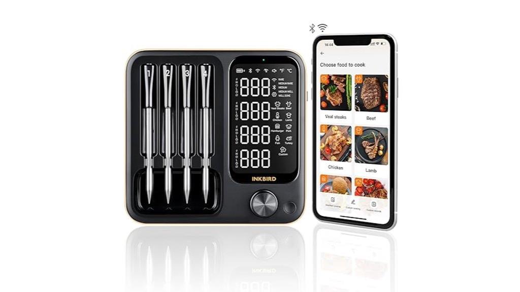 wireless grill temperature monitoring