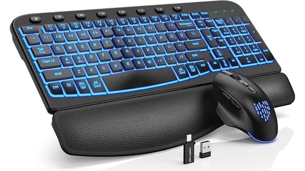 wireless keyboard mouse combo