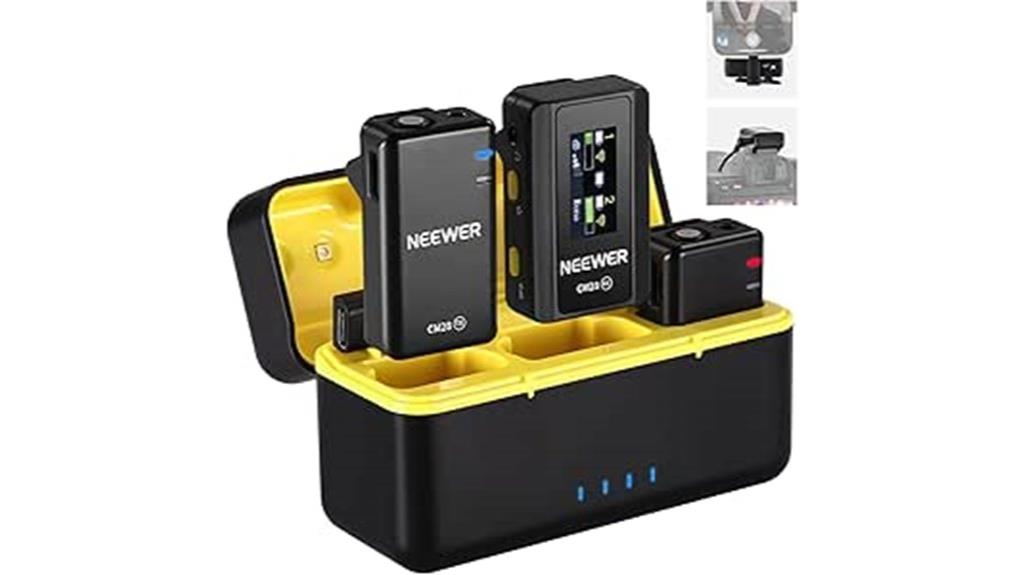 wireless lavalier microphone set