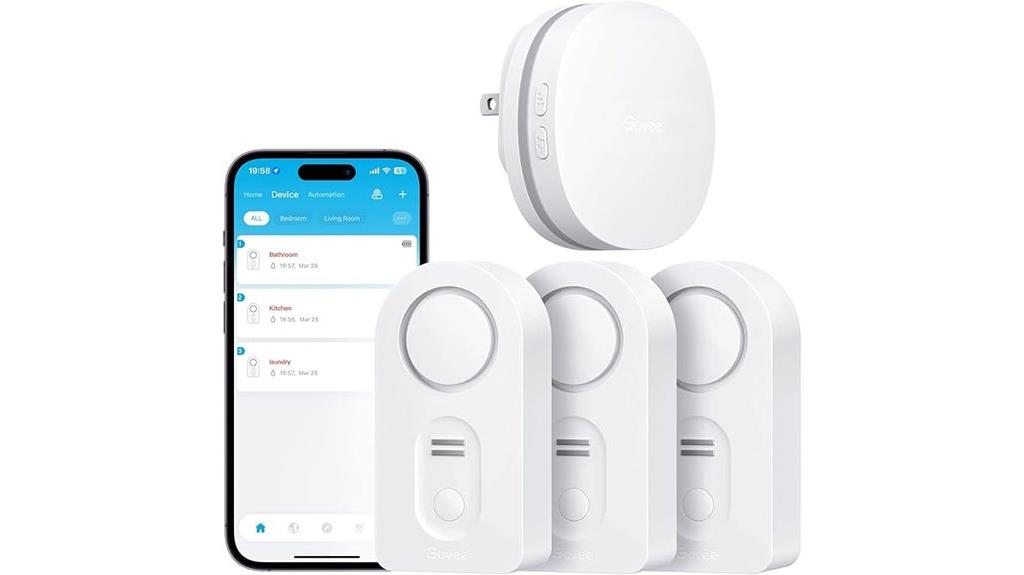 wireless leak detector pack
