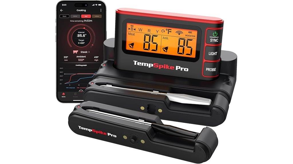 wireless meat thermometer with app