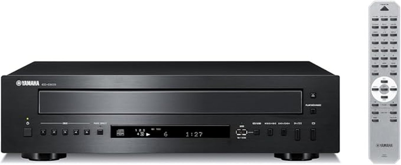 yamaha 5 disc cd player