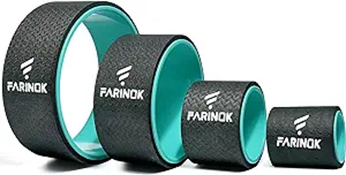 yoga wheel set