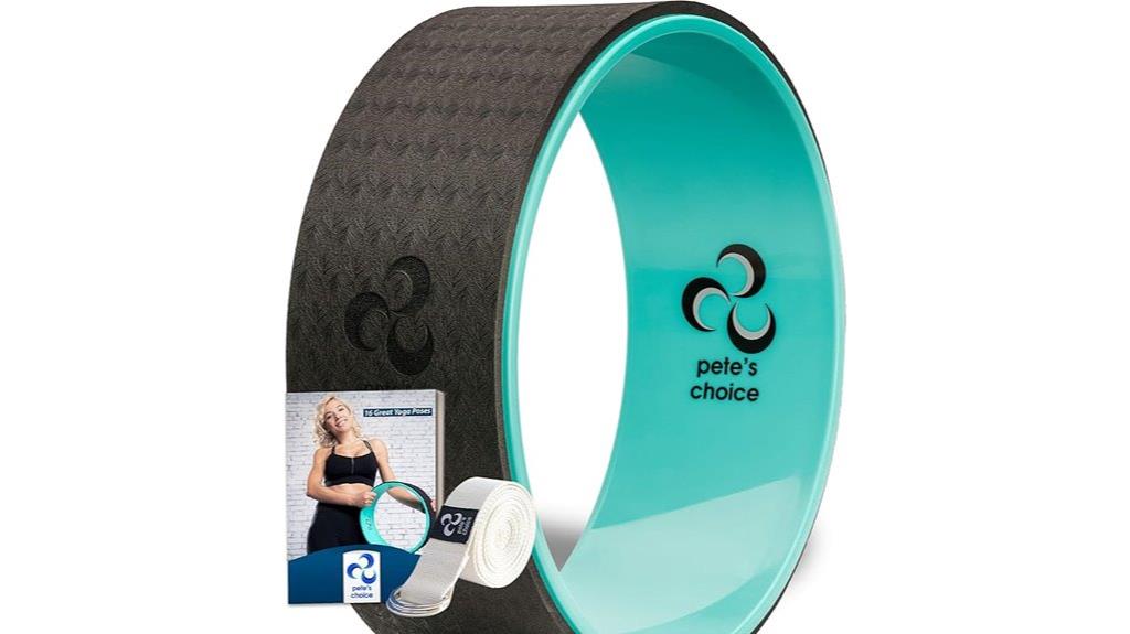 yoga wheel strap set