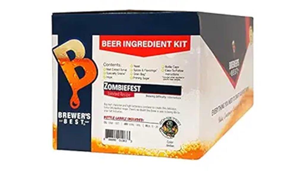 zombie themed oktoberfest kit