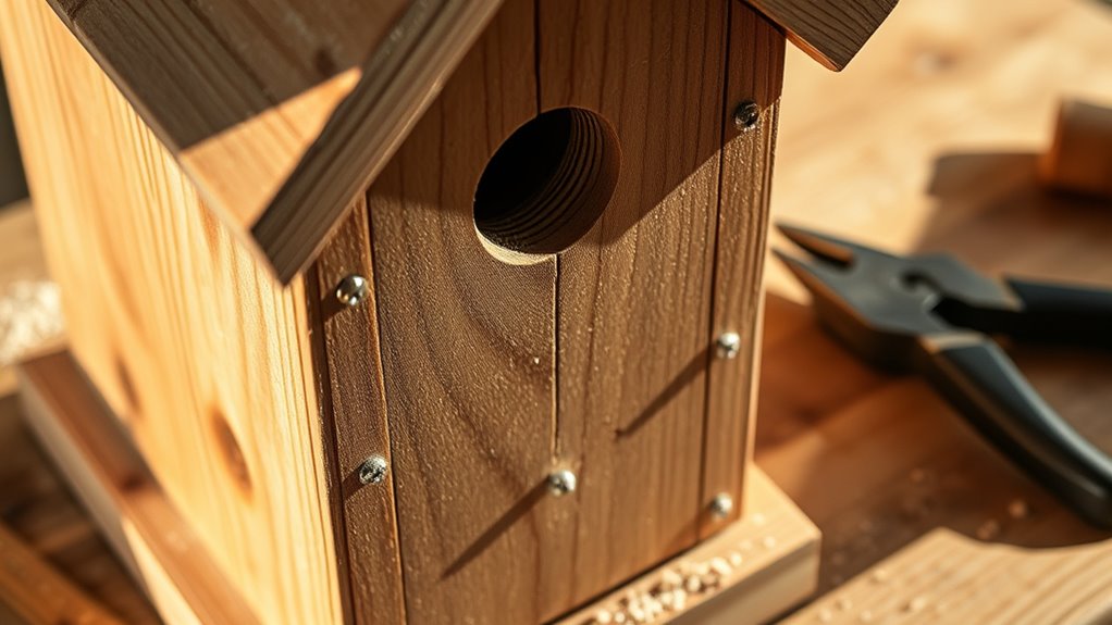 build a simple wooden shelter