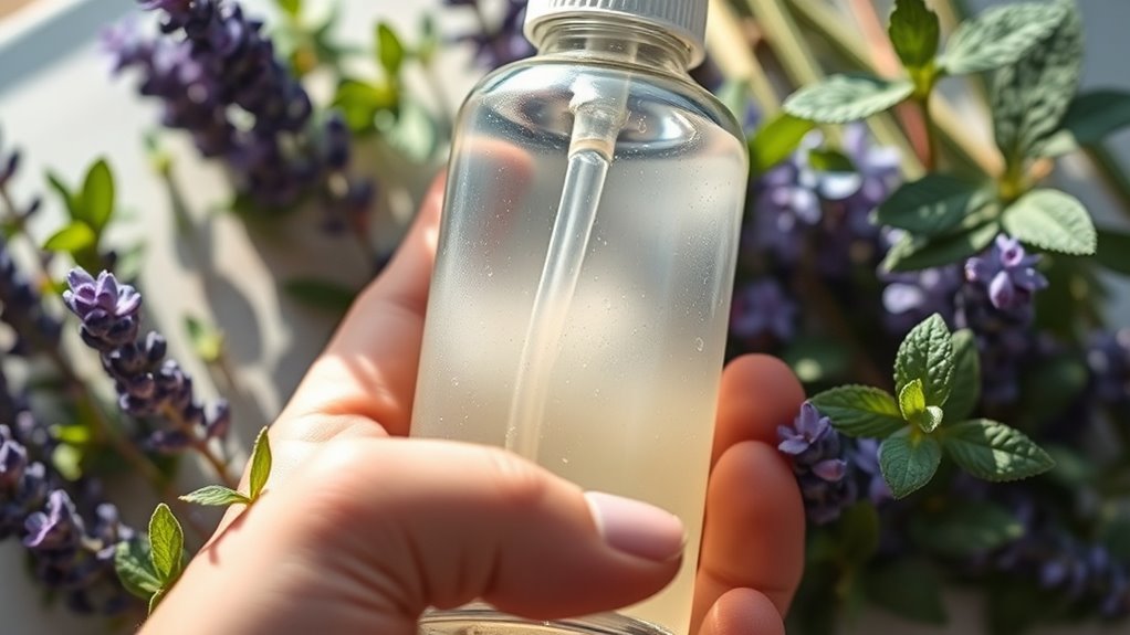 create aromatic mist sprays