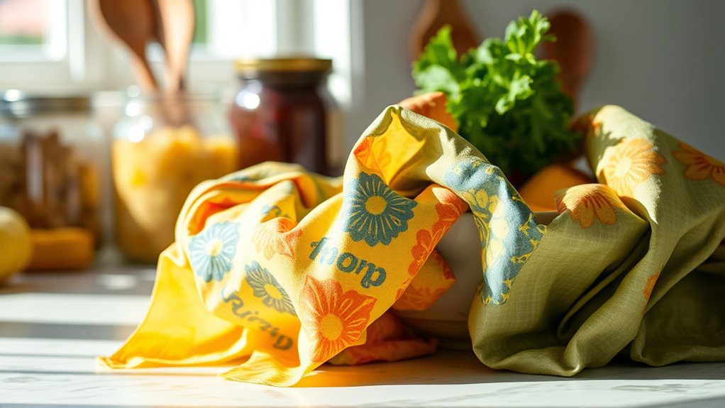 create sustainable reusable wraps