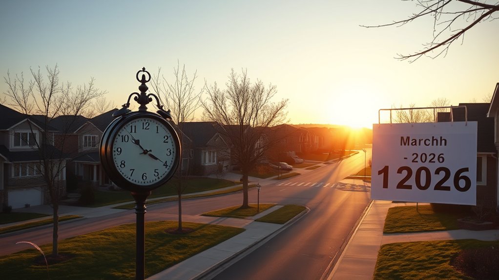 daylight saving time 2026 start