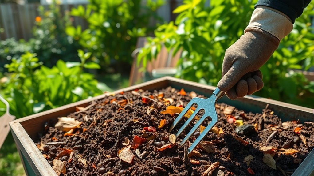 decomposition process in compost