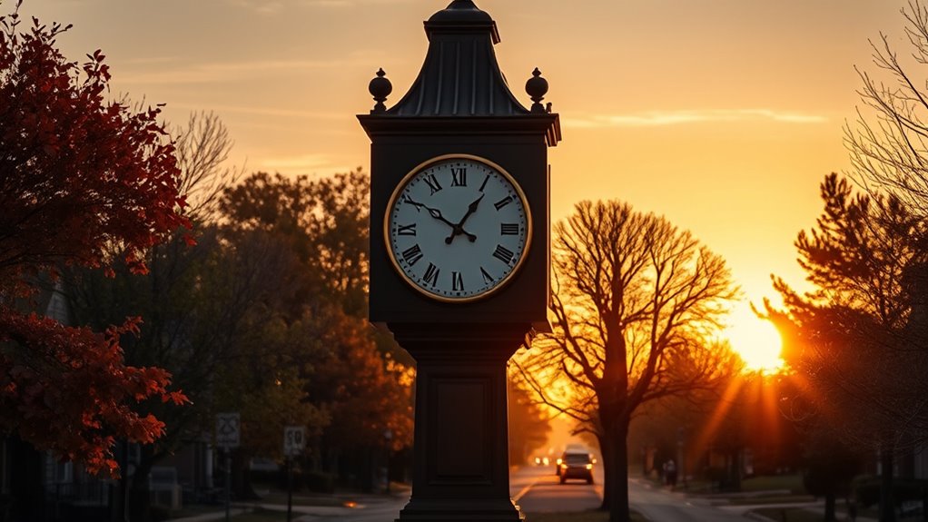 end daylight saving time