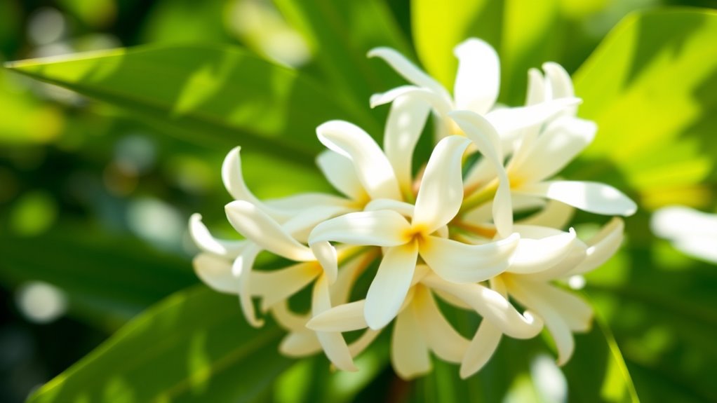 exotic floral tropical warmth