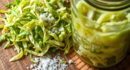 ferment shredded cabbage properly