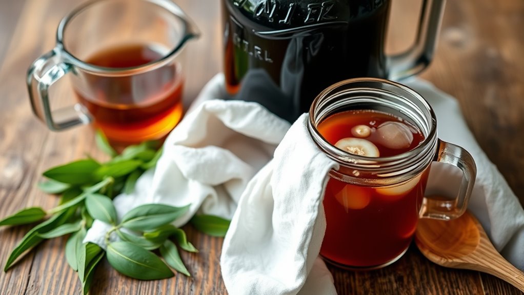 ferment tea with scoby