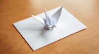 fold paper into crane