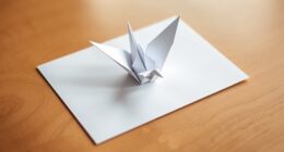 fold paper into crane