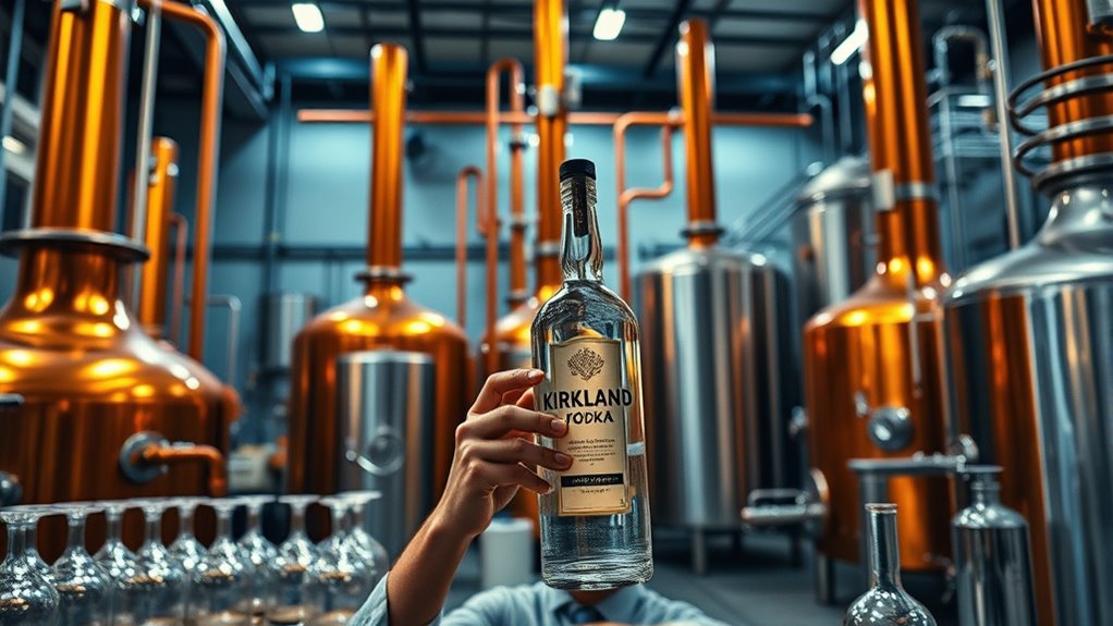 high quality consistent vodka production