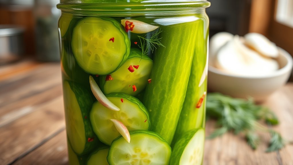 homemade pickles fermentation process