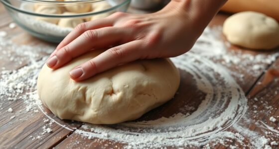 prepare and knead dough