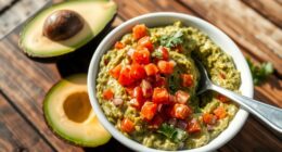 prepare and mash avocados